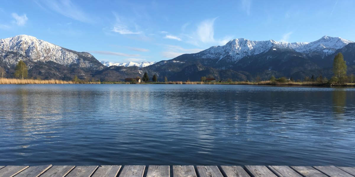 Blick vom Eichsee Richtung Süden, © Unbekannt Blick vom Eichsee Richtung Süden, © Unbekannt