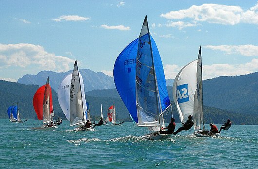 Wassersport am Walchensee